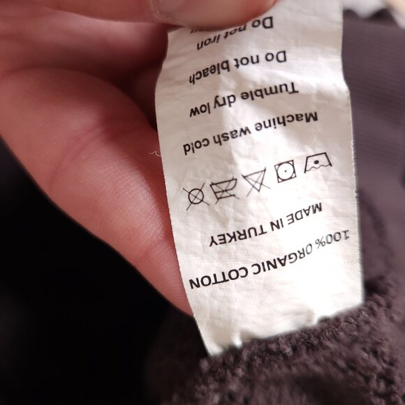 Outdoor Voices Organic Cotton Sweatshirt Brown Mens Size 3XL Fleece Pullover - Picture 12 of 15